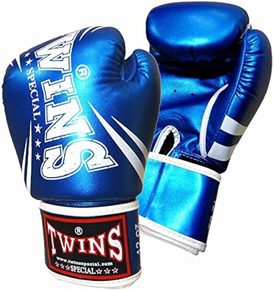 Amazon.co.jp: Twins ボクシンググローブ PUレザー DM31 Metallic Blue