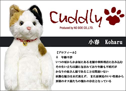 Amazon.co.jp: ＜Cuddly＞カドリー こだわりのぬいぐるみ 三毛猫の