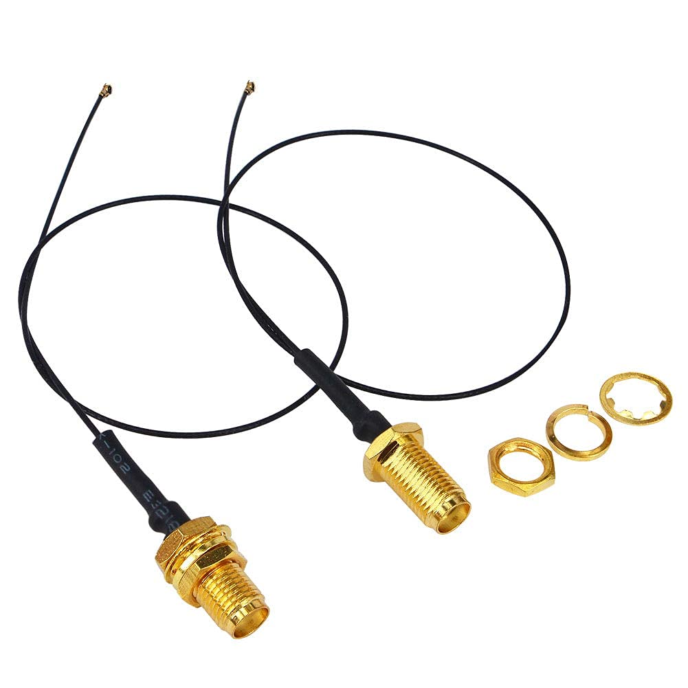 Amazon.co.jp: BOOBRIE 25cm IPX IPEX U.FL MHF4-SMAメス同軸ケーブル