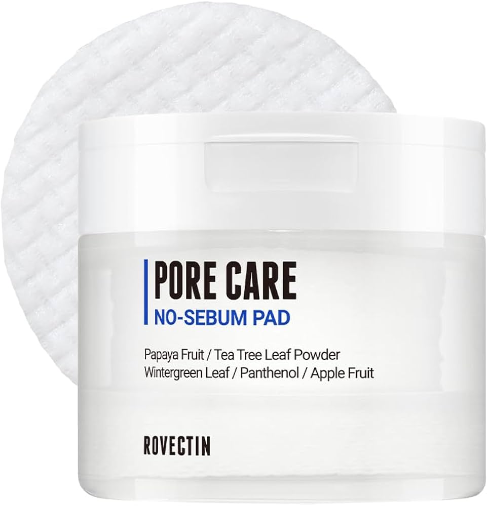 Amazon.com : ROVECTIN Pore Care No-Sebum Pad for Sebum Clearing