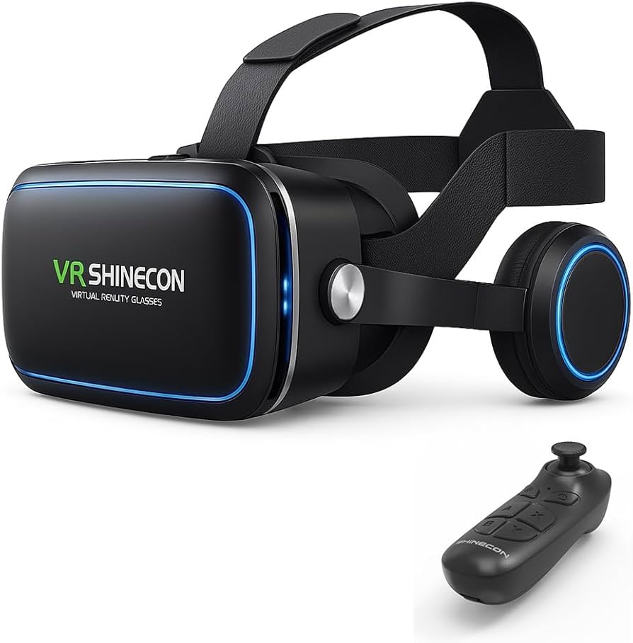 Amazon | 2025最新型 VRゴーグル スマホ用 | VR SHINECON イヤホン搭載