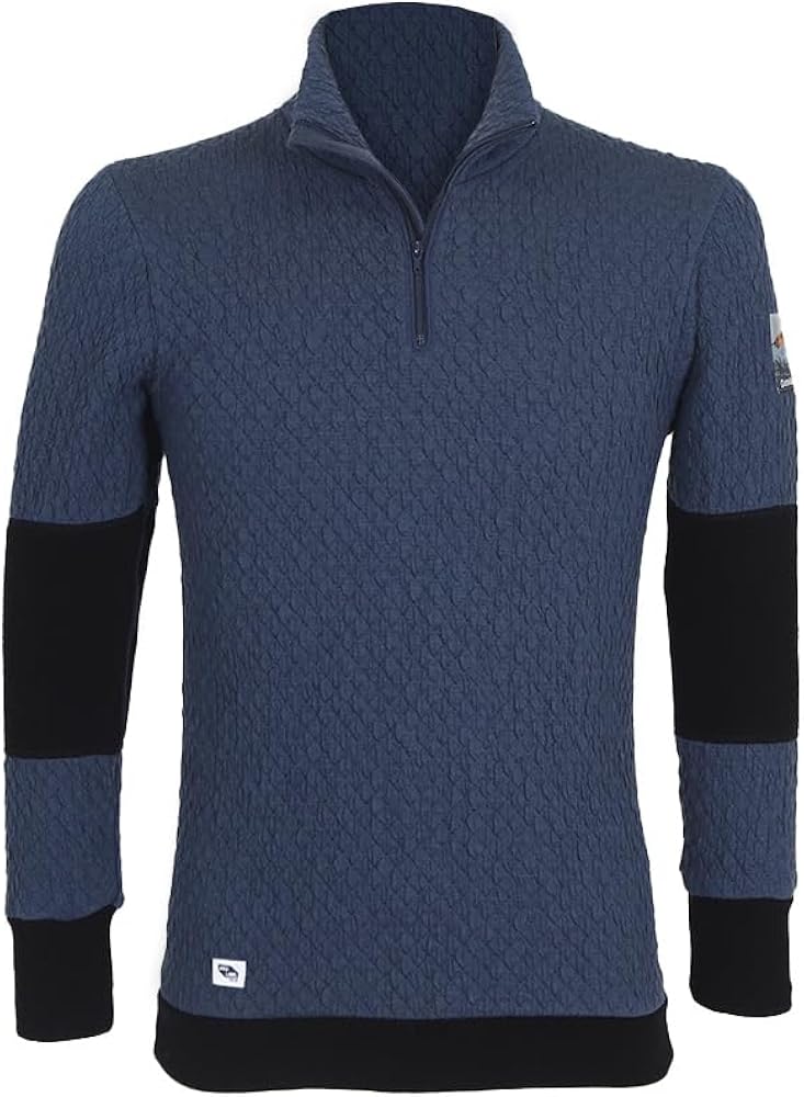 Amazon.co.jp: [ひだまり] 紳士用 チョモランマプロ 長袖 ハイネック