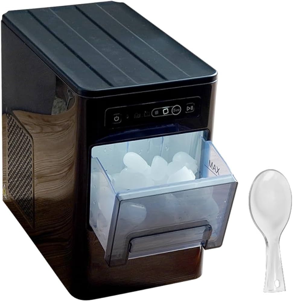 Amazon.co.jp: THANKO 超小型卓上製氷機 アイスゴロンSlim KGTSLMHBK
