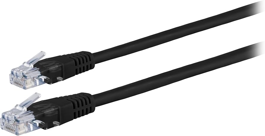 Amazon.com: Ativa® Cat 5e Network Cable, 25', Black : Electronics