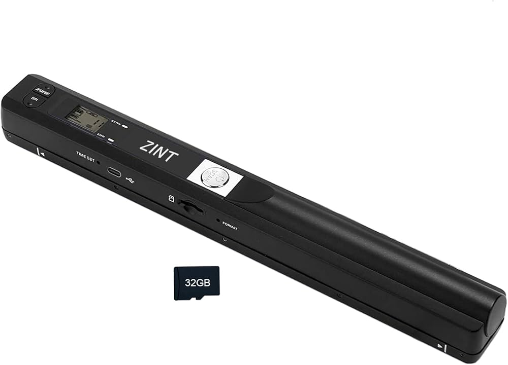Amazon.co.jp: ZINT Scanner, Handy Scanner, Supports up to 900 dpi