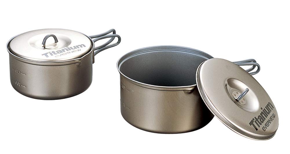 Amazon.co.jp: エバニュー(EVERNEW) チタンクッカーセットM セラミック