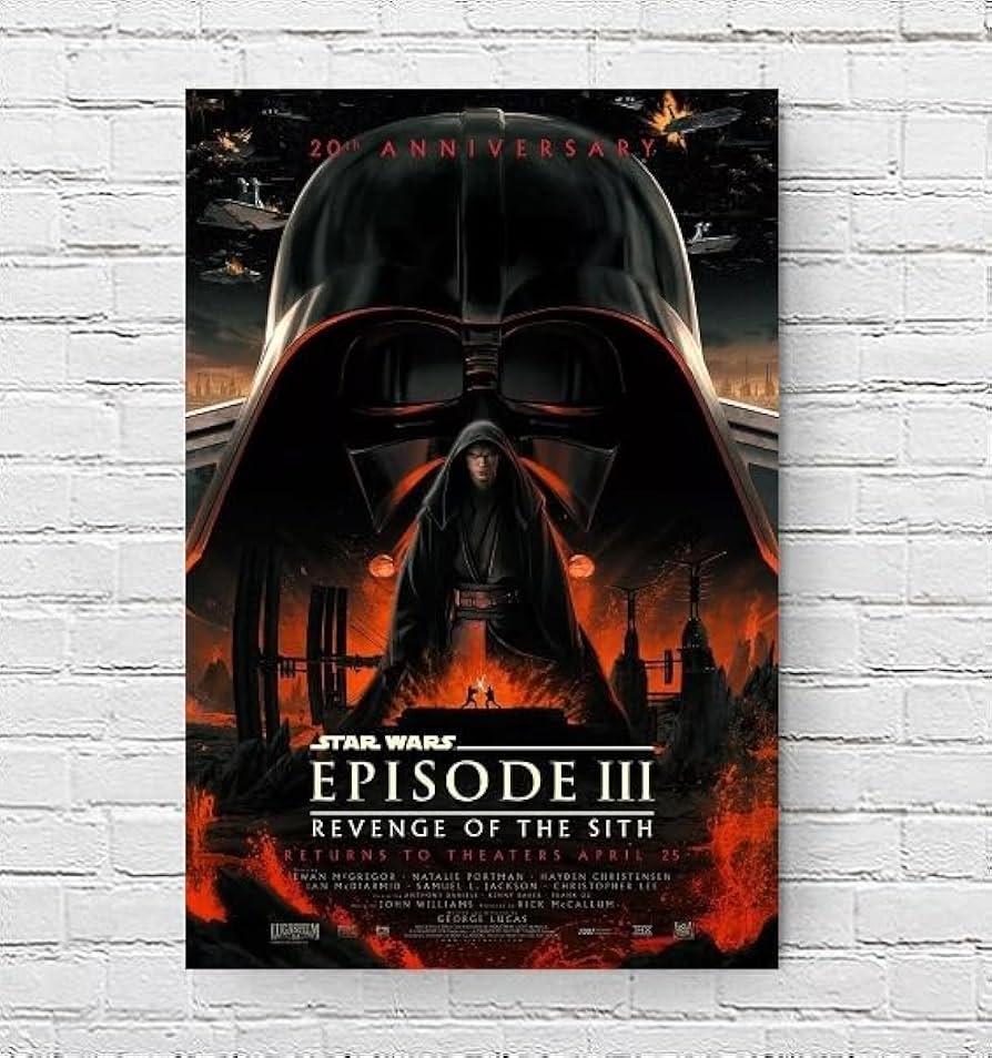 Amazon.co.jp: 映画ポスター スターウォーズ エピソード 3 シスの復讐