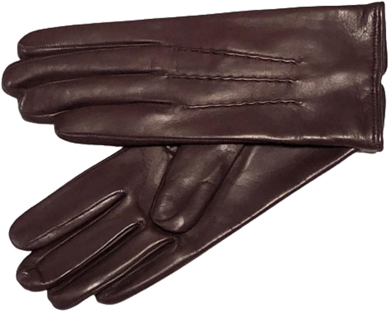 高級ブランド】madova 本革レザー手袋 カシミア100% ブラウン 茶色