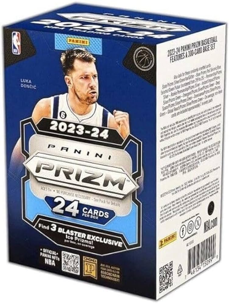 Amazon | 2023-24 Panini NBA Prizm Basketball Trading Card Blaster