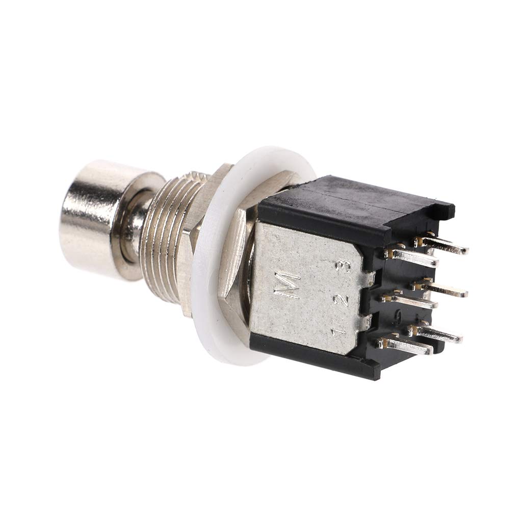 Amazon.co.jp: DPDT モーメンタリオン(オン) フットスイッチ ギター