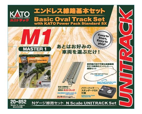 Amazon | KATO Nゲージ M1 エンドレス線路 基本セット マスター1 20
