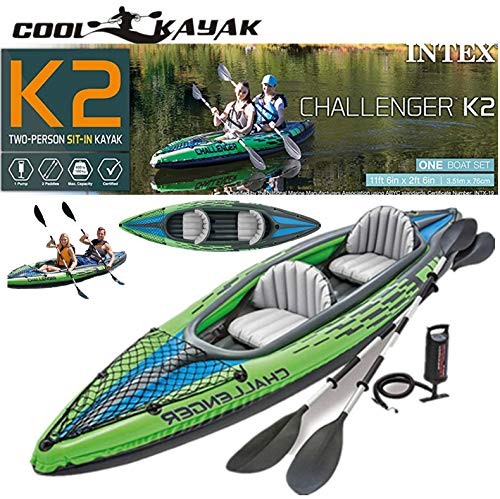 Amazon | カヤック インフレータブル 2人乗りSUP アウトドア 釣り