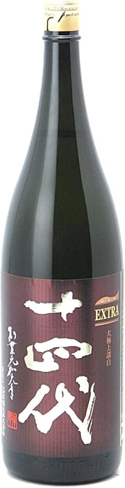Amazon.co.jp: 十四代 EXTRA エクストラ 純米大吟醸 大極上諸白 1800ml