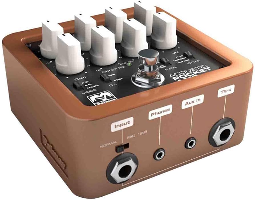 Amazon | Palmer (パルマー) Pocket Amp Acoustic Portable Preamp for