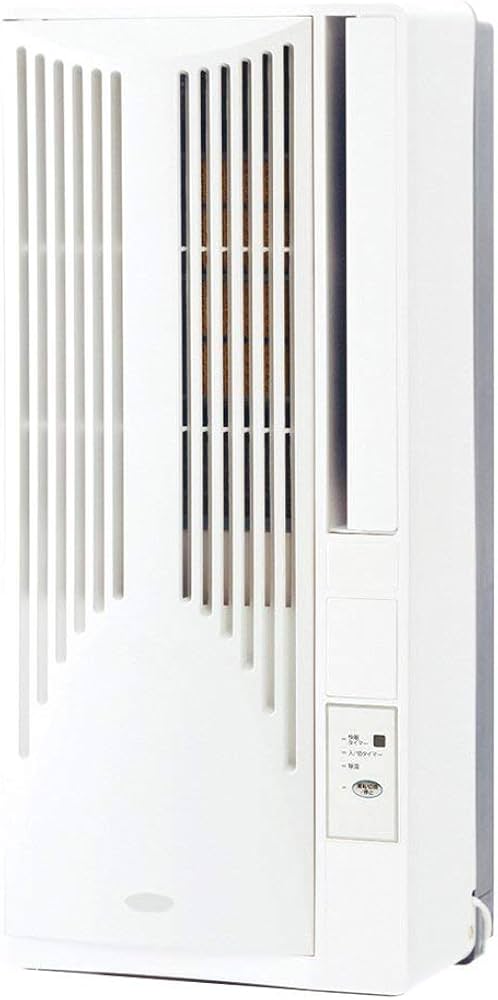Amazon | KAW-1692-W(ホワイト) ウインドウエアコン 冷房除湿専用 主に