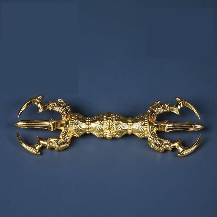 Amazon｜密教法具 独鈷杵 三鈷杵 五鈷杵 金剛鈴 金剛盤 五点セット