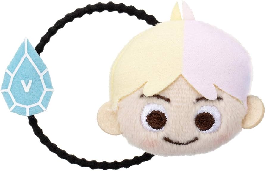 Amazon.co.jp: TinyTAN ぬいぐるみ付きヘアゴム V 幅約5cm : おもちゃ