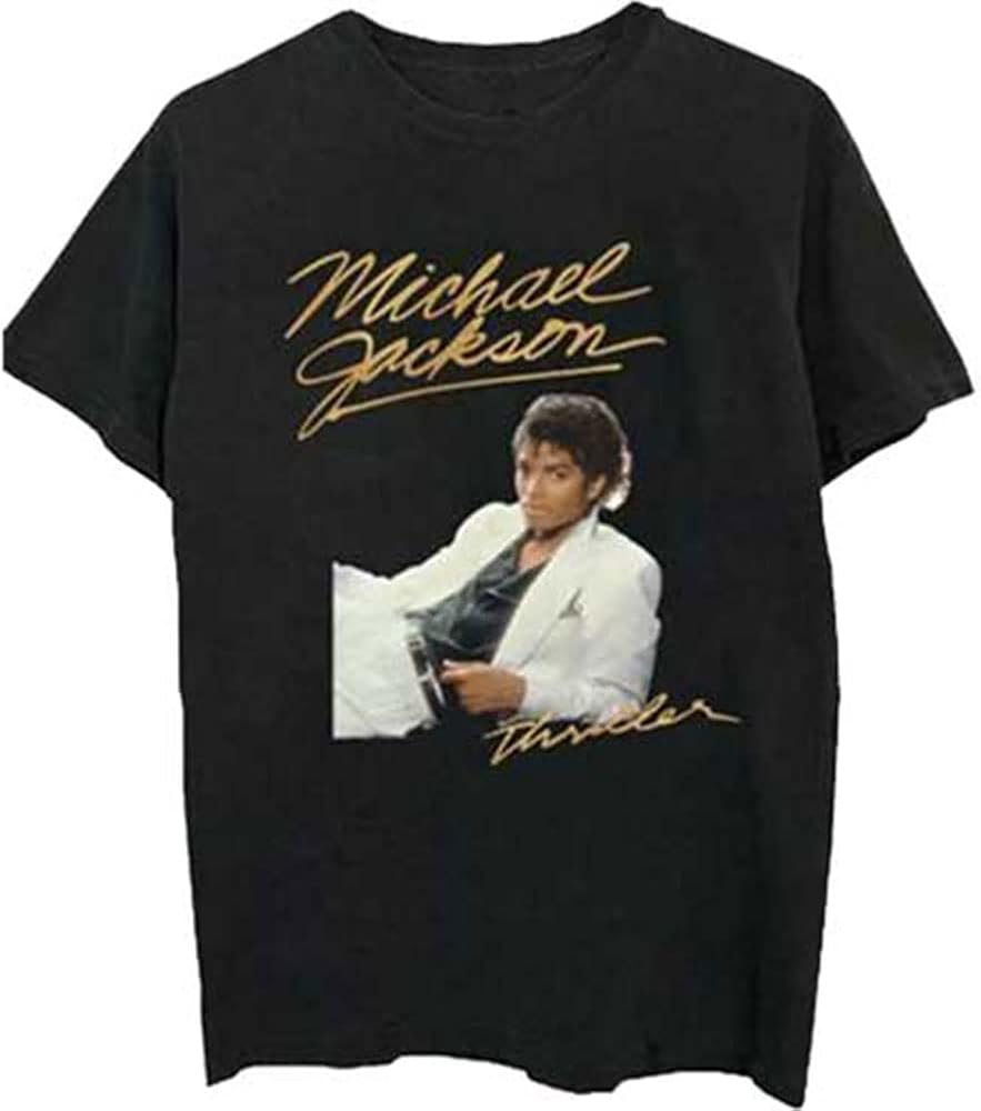 Amazon.com: Michael Jackson Men's Thriller White Suit Slim Fit T