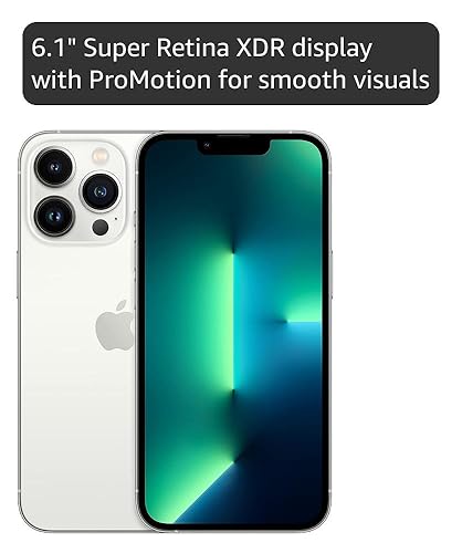Amazon.com: Apple iPhone 13 Pro, 256GB, Silver - Unlocked (Renewed