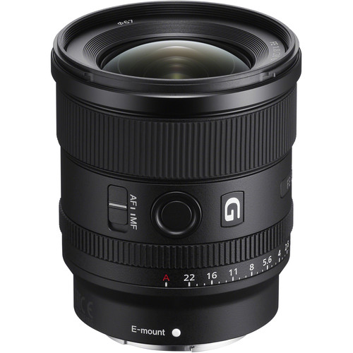 Amazon.com : Sony FE 20mm F1.8 G Ultra-Wide Prime Lens (SEL20F18G