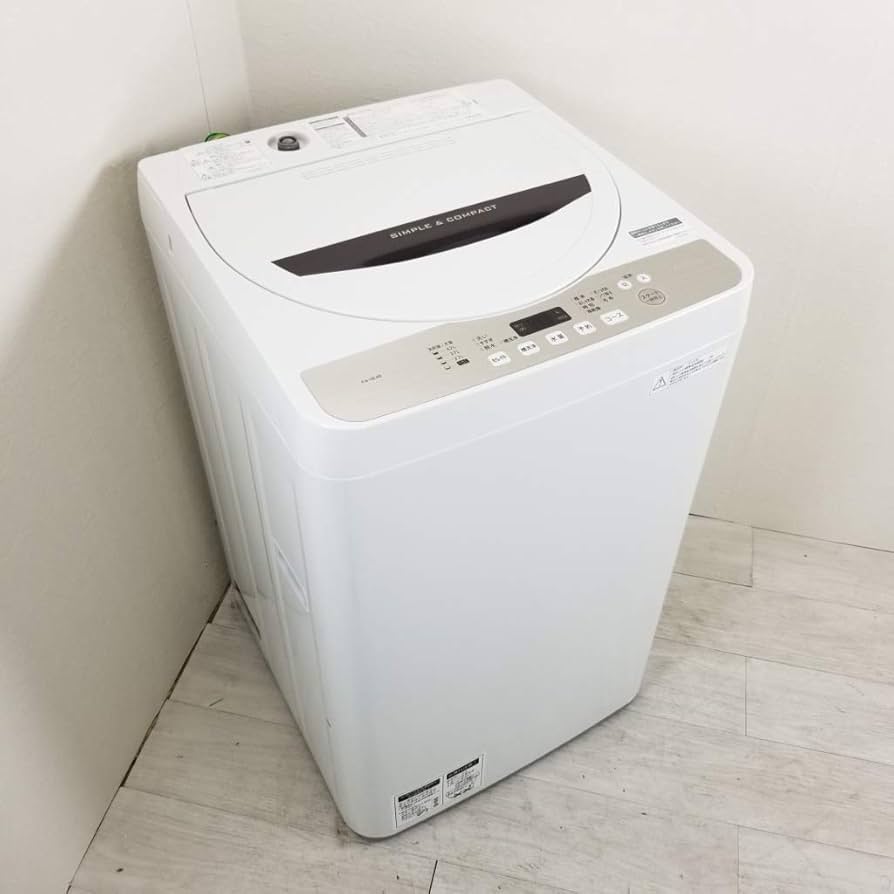 Amazon.co.jp: シャープ SHARP 全自動洗濯機 ステンレス槽 4.5kg