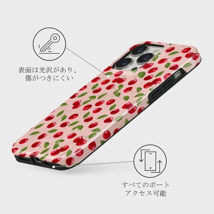 Amazon.co.jp: [ BURGA 公式 ] iPhone 15 Pro スマホケース