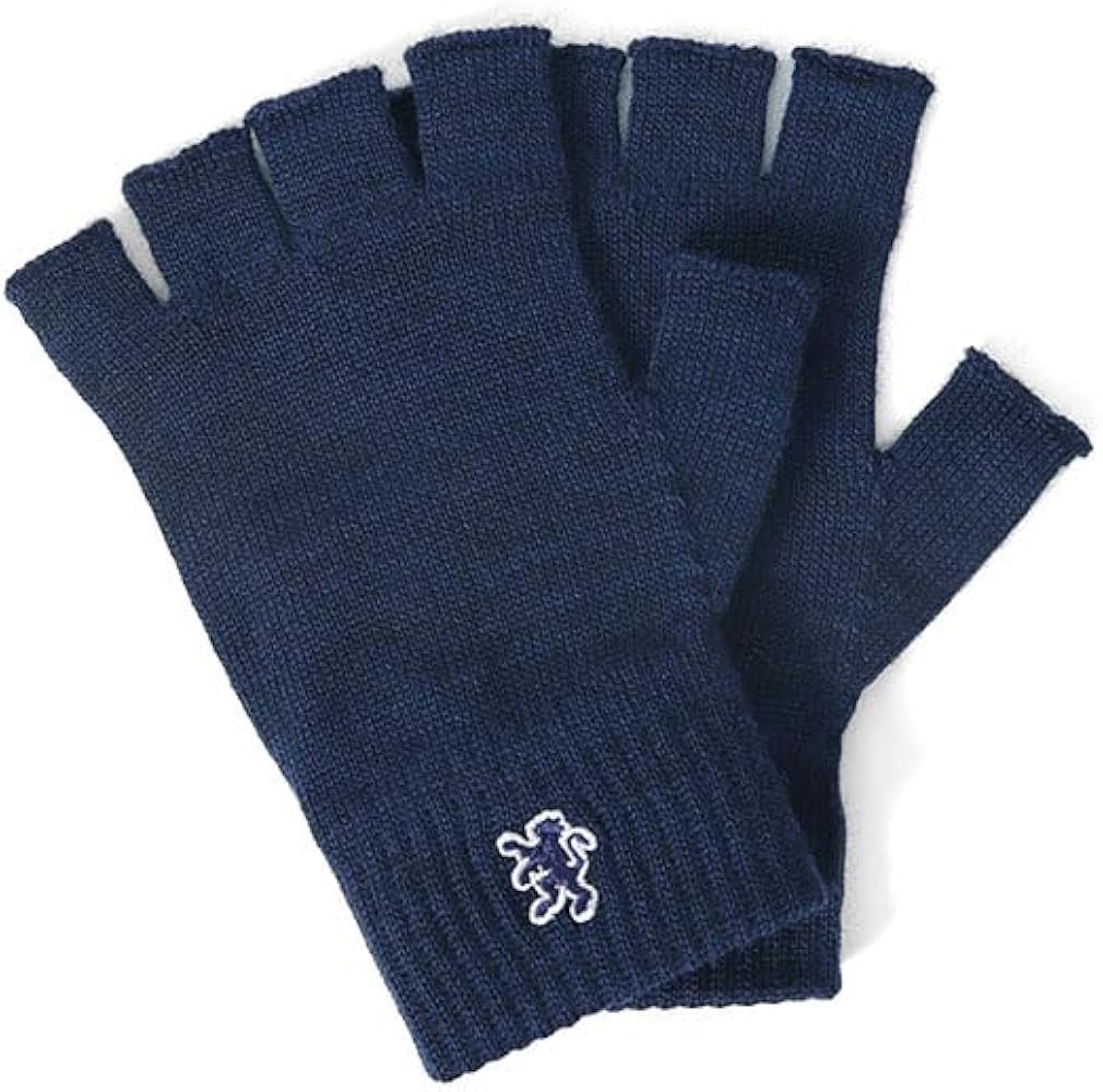 Amazon | [ジムフレックス] フィンガーレス ウールニット グローブ GY