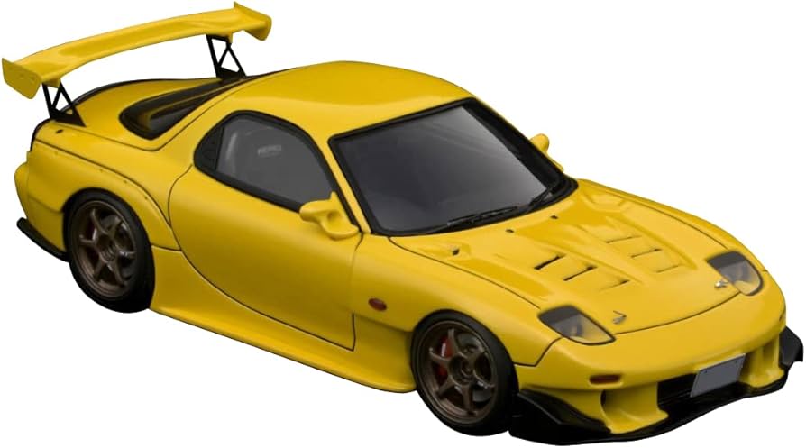 Amazon | ignition model 1/43 INITIAL D マツダ RX-7 (FD3S) Yellow