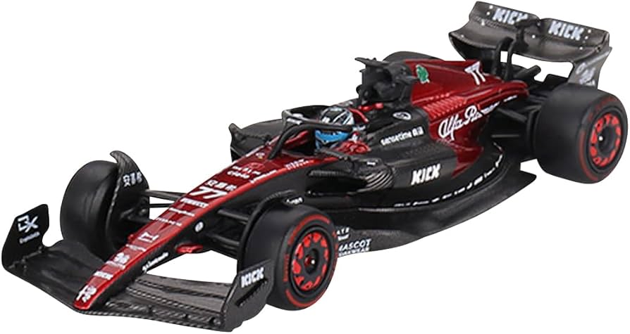 Amazon.com: MINI GT - Alfa Romeo F1 F1 C43 77 Valtteri Bottas