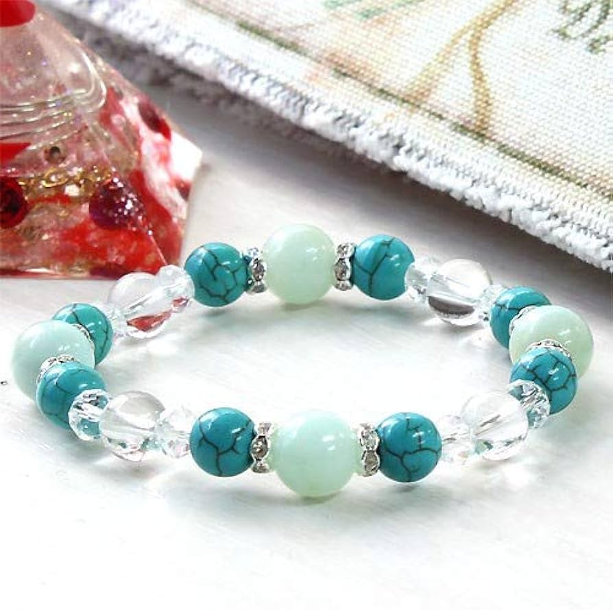 Amazon.co.jp: 天然石 【幸運を呼ぶ希望の石】 パワーストーン