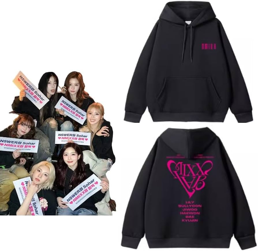 Amazon.co.jp: NMIXX グッズ ツアー パーカー 2025 東京 MIXXLAB 応援