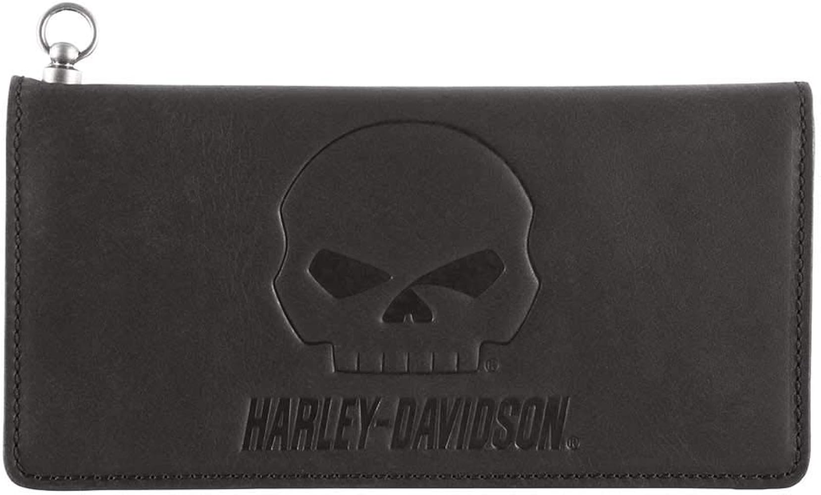 Amazon.com: Harley-Davidson Men's Outsider Trucker Bi-Fold Leather