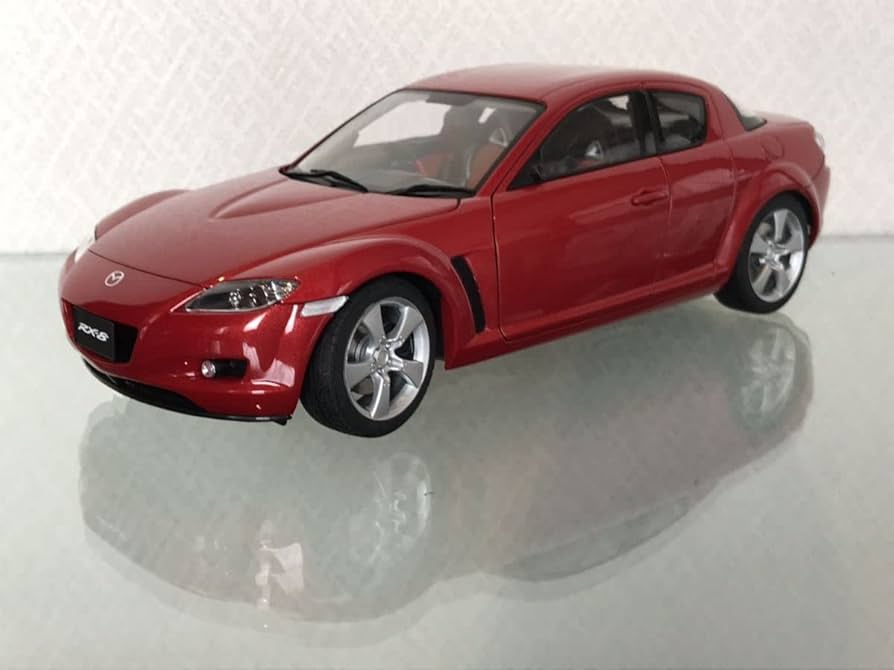 Amazon | 1/18 マツダ RX-8 ミニカー カスタムやレストアベースに