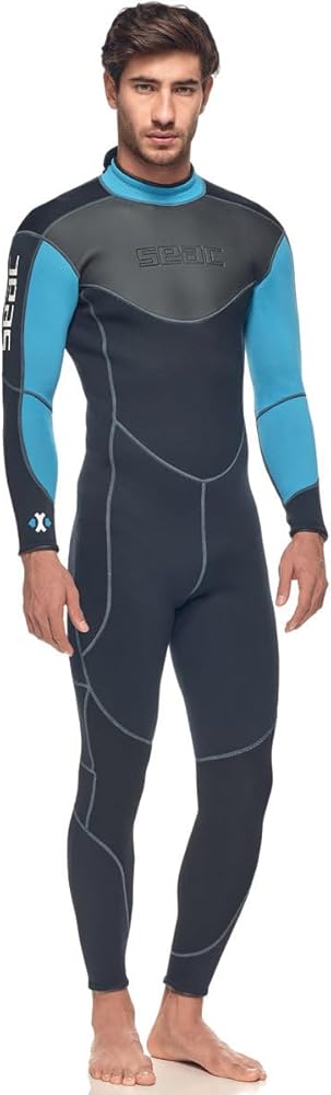 Amazon.com: Seac Sense Long, Men's One-Piece Wetsuit for