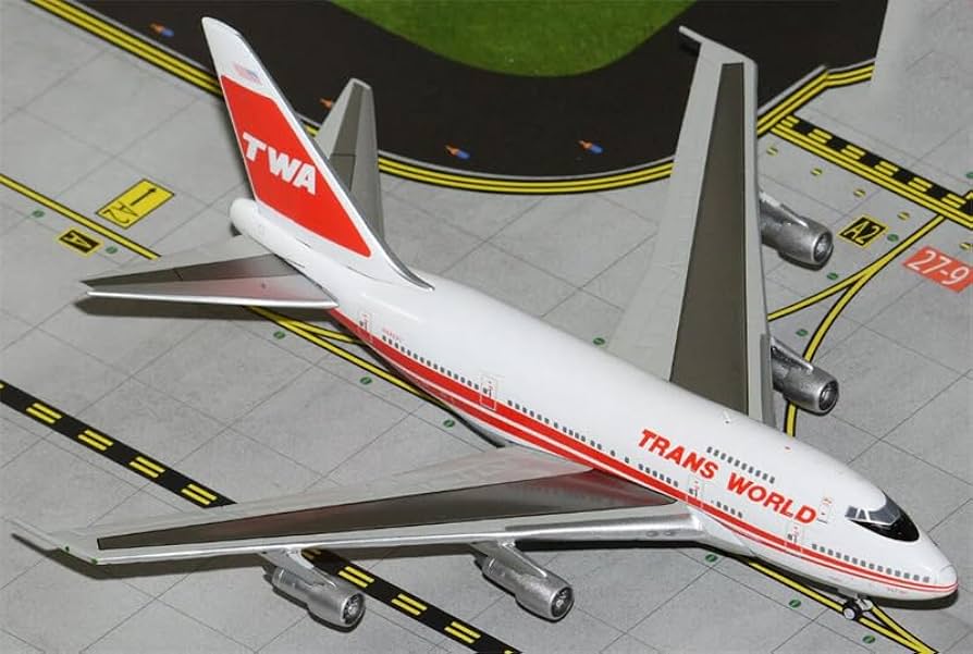 Amazon.co.jp: GeminiJets 1:400 完成品 for TWA for TRANS WORLD