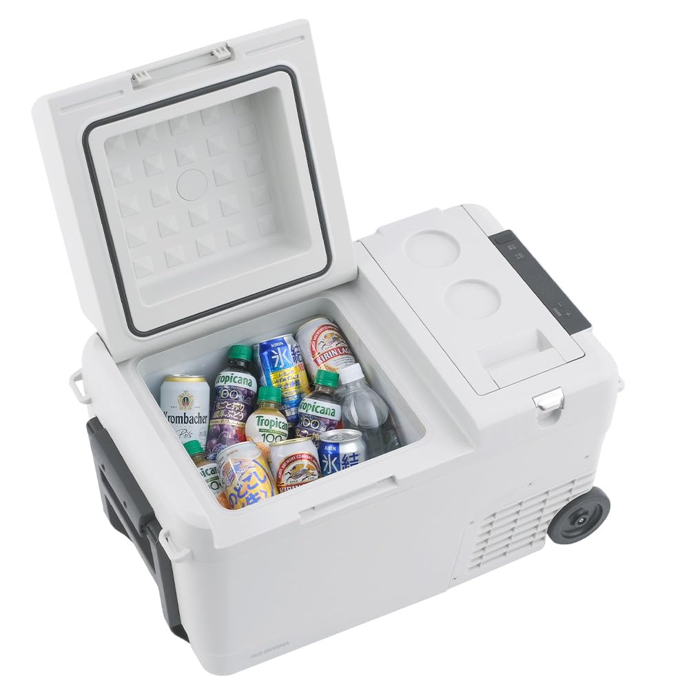 Amazon | アイリスオーヤマ 充電式ポータブル冷温庫26L IPDW-B3A-W