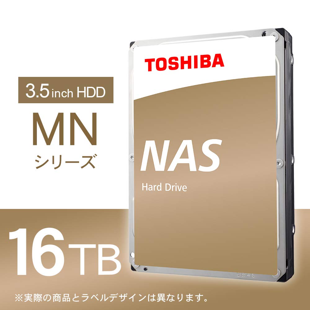 Amazon | 東芝 3.5インチ HDD 16TB NAS PC 向け 内蔵型 CMR 24時間稼働