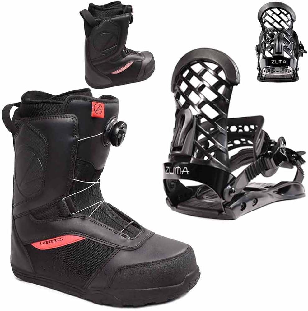 Amazon | スノーボード ビンディング BOA ブーツ 2点セット スノボー