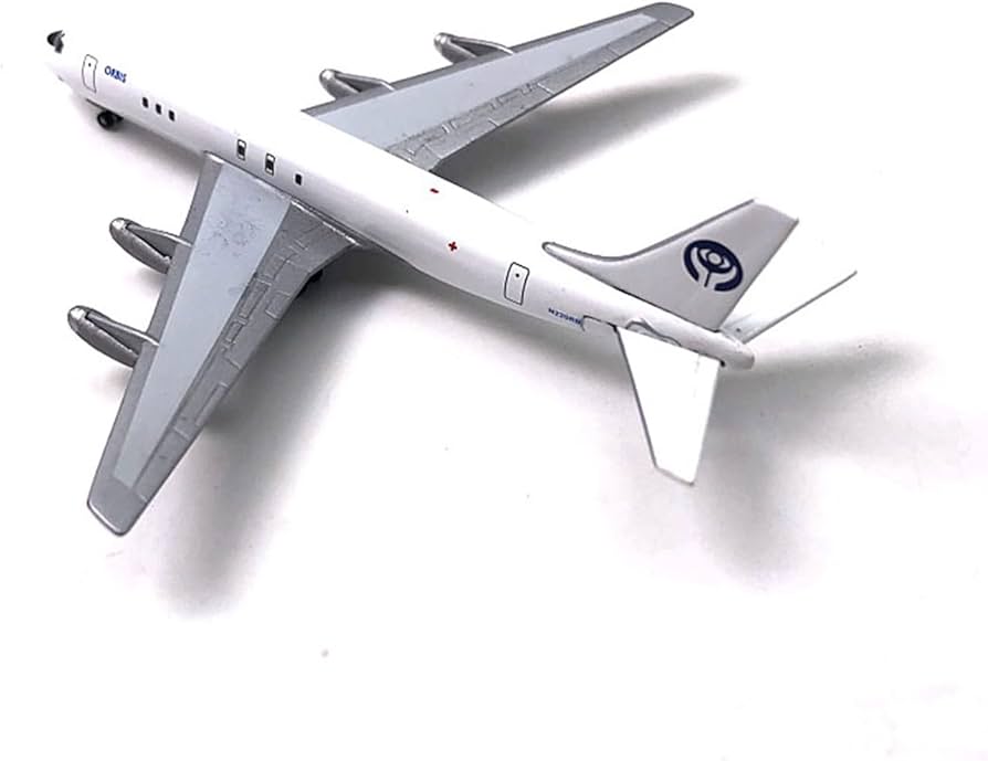 Amazon.co.jp: 航空機 ダイキャスト ために DC8 飛行機模型玩具 1:400