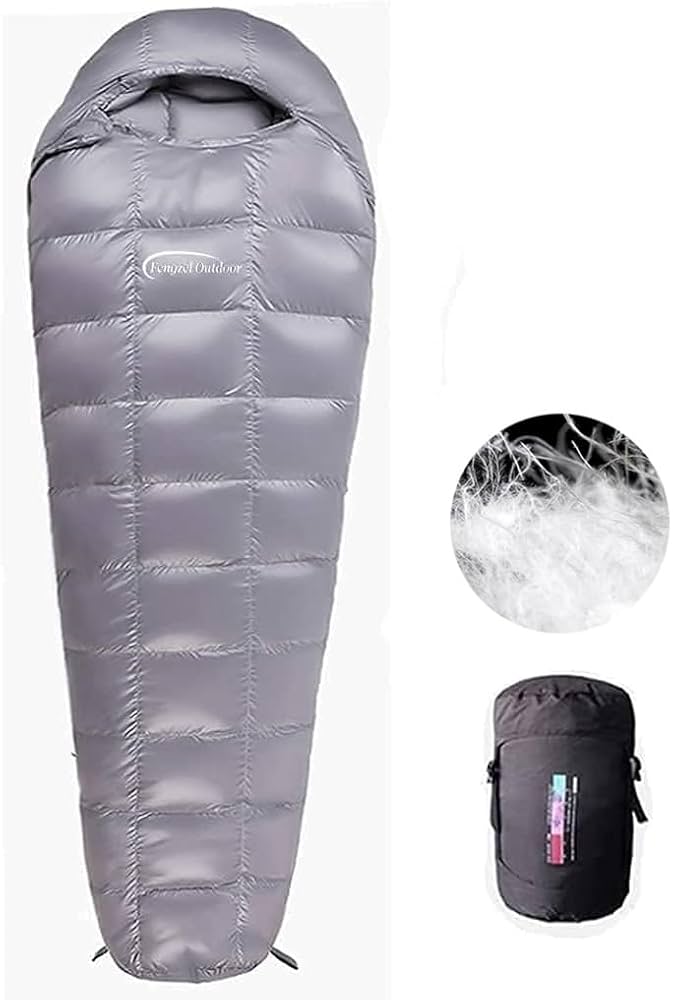 Amazon.co.jp: Fengzel Outdoor マミー型寝袋 210*80(50) cm 立体