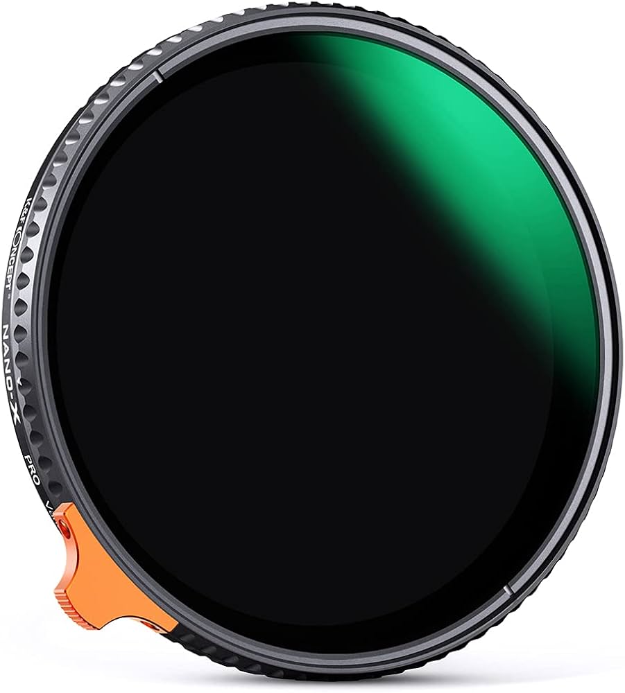 Amazon | K&F Concept NANO-X 可変NDフィルター 77mm ND2~ND400 KF