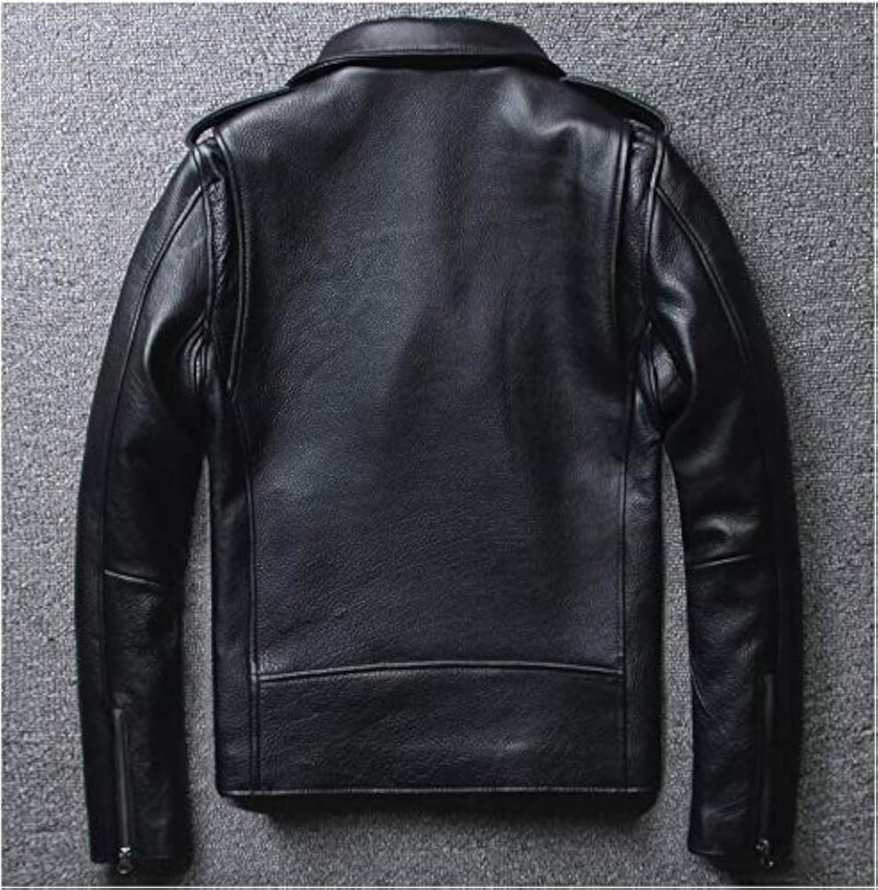 Amazon | CHEJI ライダース ジャケットメンズ 本革 羊革·牛革 ラム革