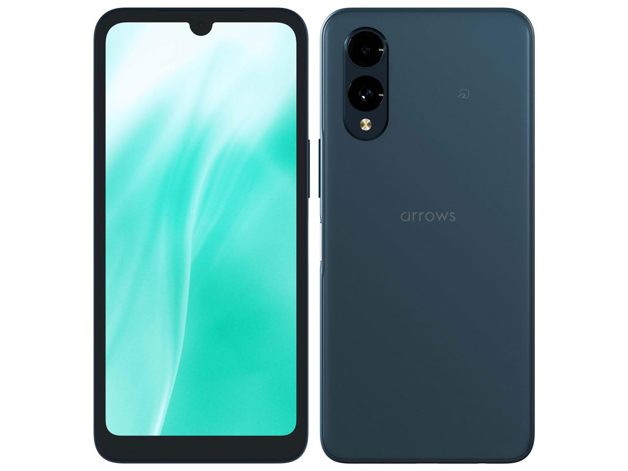 Amazon | SIMフリー arrows We2 FCG02 ネイビーグリーン AU