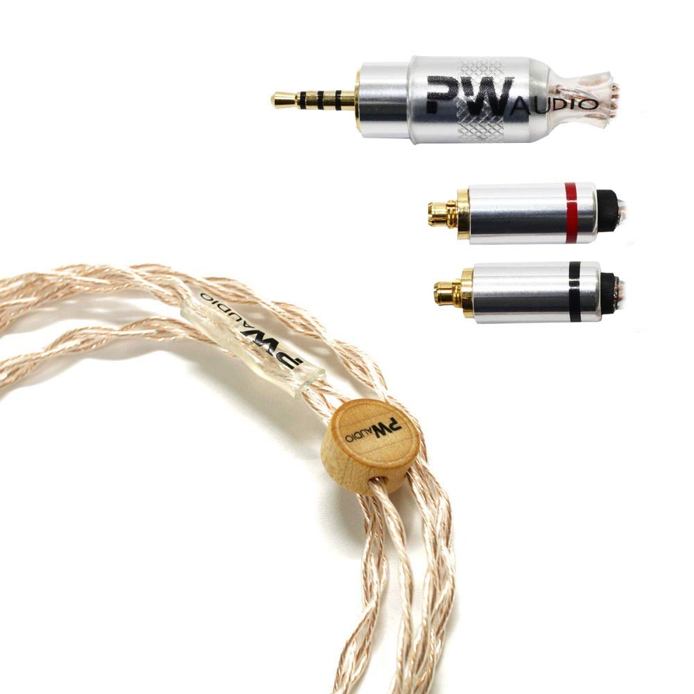 Amazon.co.jp: PW AUDIO Silver copper(3:4) MMCX 2.5mm Balanced