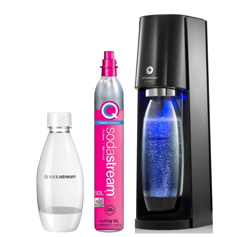 Amazon | [公式] ソーダストリーム E-TERRA(E-テラ) スターターキット