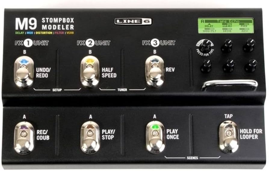 Amazon | Line 6 ストンプボックスモデラー Stompbox Modeler M9