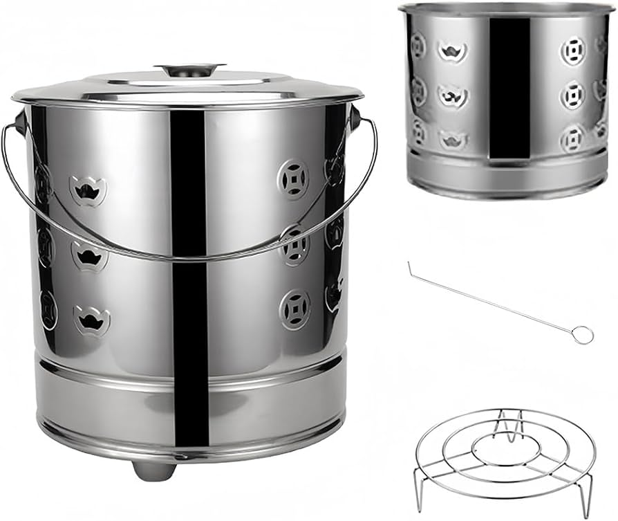 Amazon.co.jp: 焼却炉 家庭用 無煙 高温 ドラム缶焼却炉 ドラム缶焼却