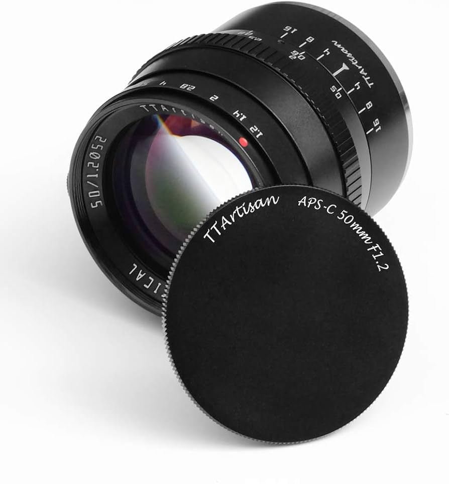 Amazon.com : TTArtisan 50mm F1.2 APS-C Large Aperture Cameras Lens