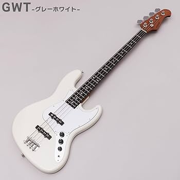 Amazon | BUSKER'S BJB-Standard GWT -グレーホワイト- ジャズベース