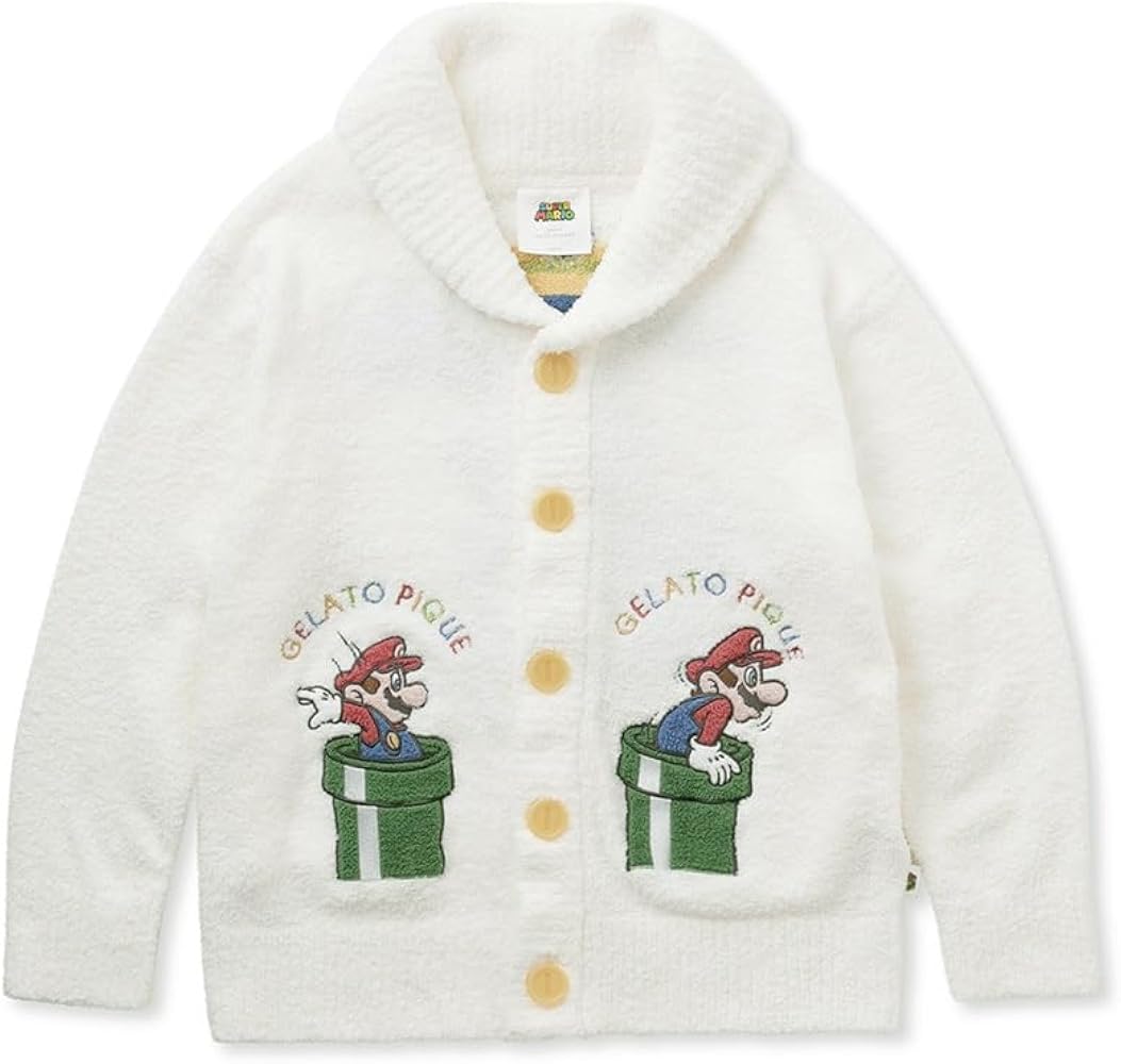 Amazon | 【スーパーマリオ】【ユニセックス】ベビモコジャガード